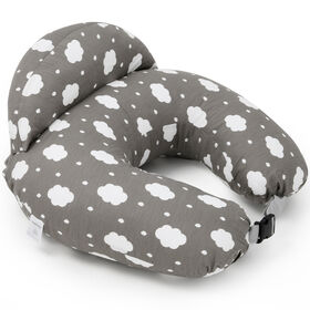 Coussin d’allaitement Momcozy Nuages Gris